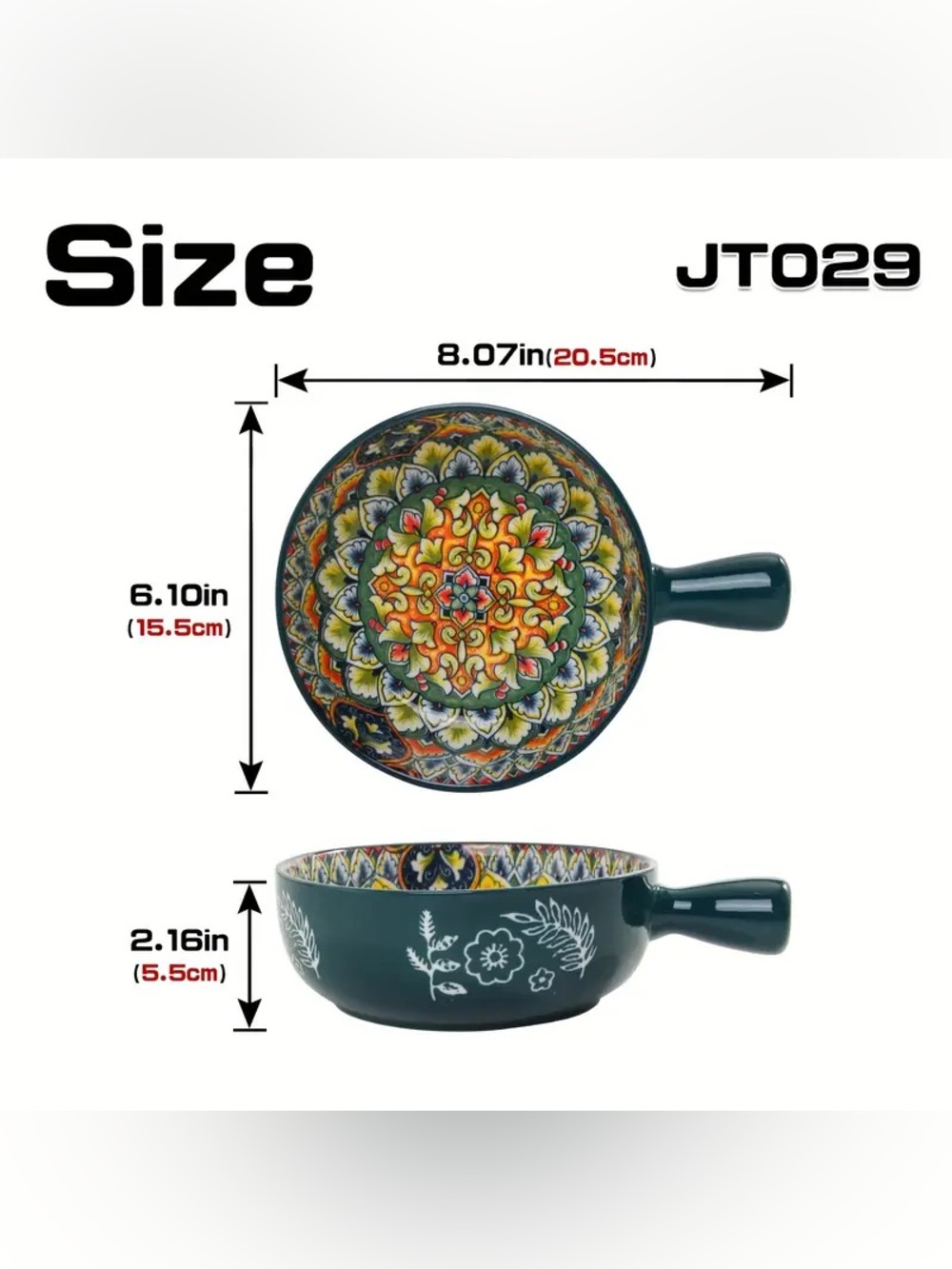2 pcs soup/salad bowl